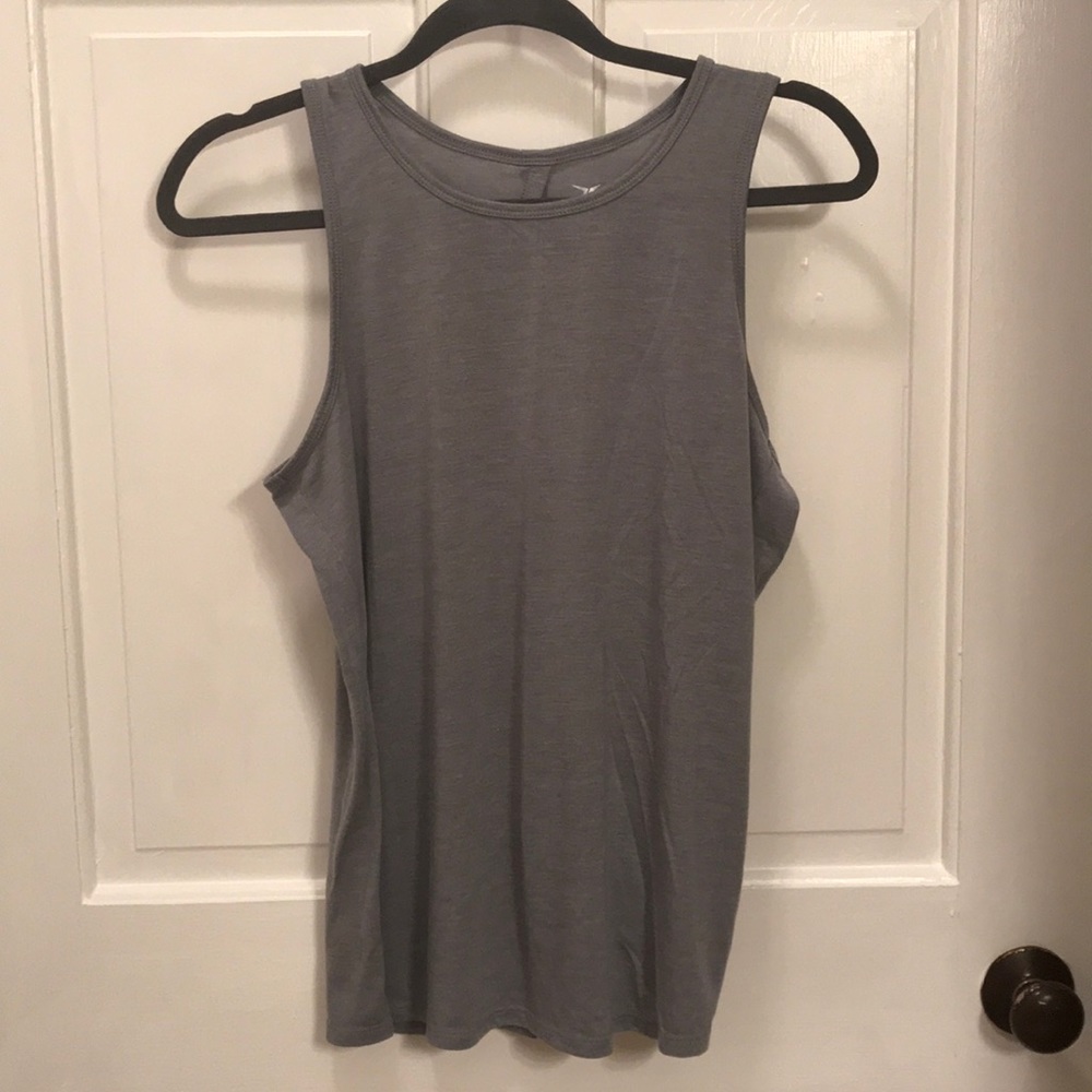 Old Navy Active Go-Dry Tank Top Gray